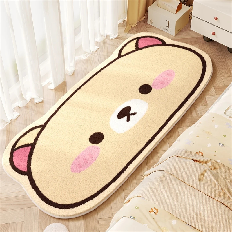 Soft Rug Nursery - VIKAMA Kawaii Rilakkuma Soft Plush Rug