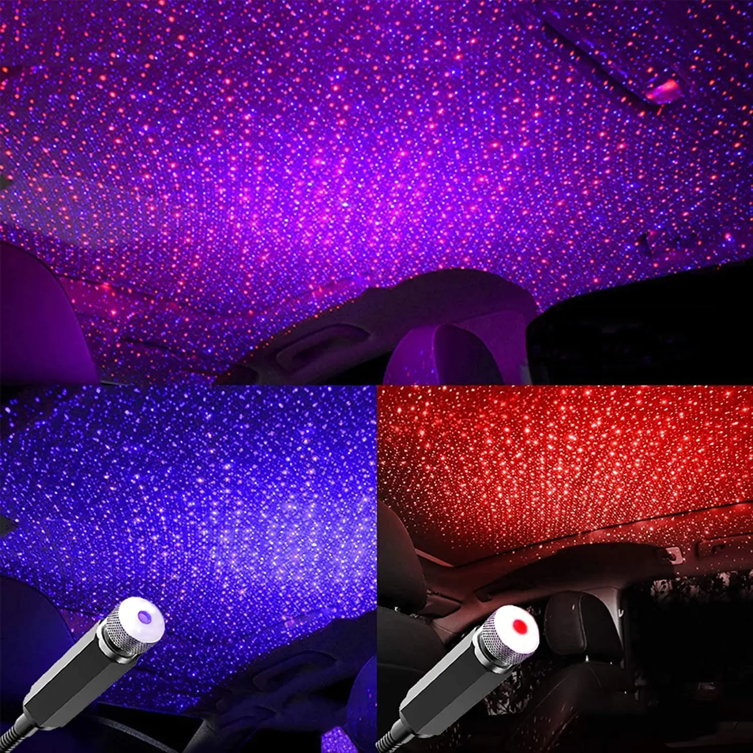 Night Light Projector Stars - Romantic LED Starry Sky Night Light