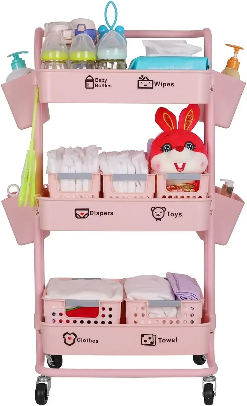 Baby Nursery Cart - #For Baby Diaper Caddy Organizer Cart