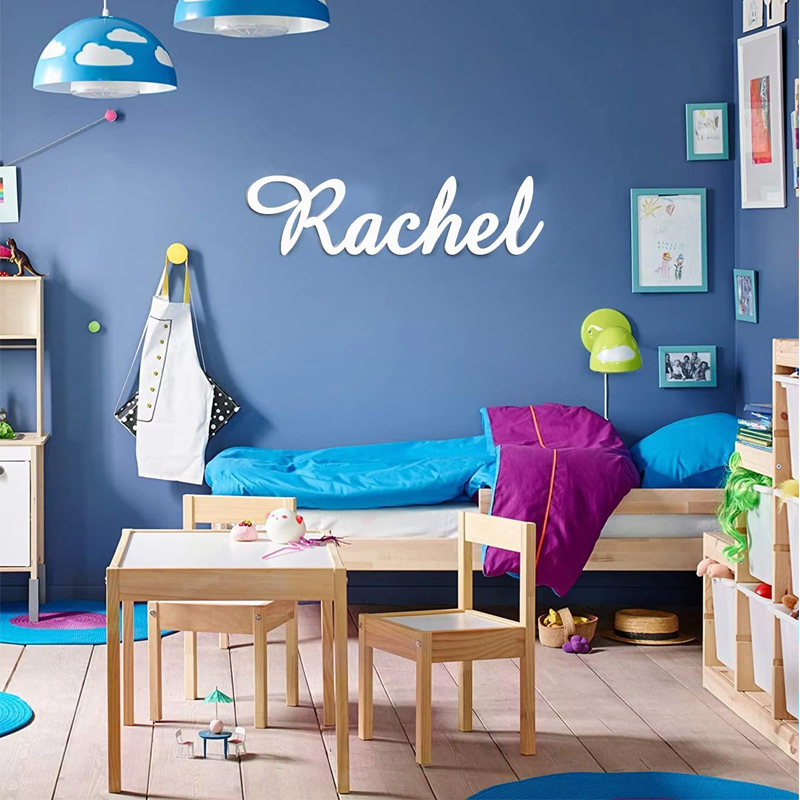Baby Nursery Name Letters - Custom name sign Wooden name sign