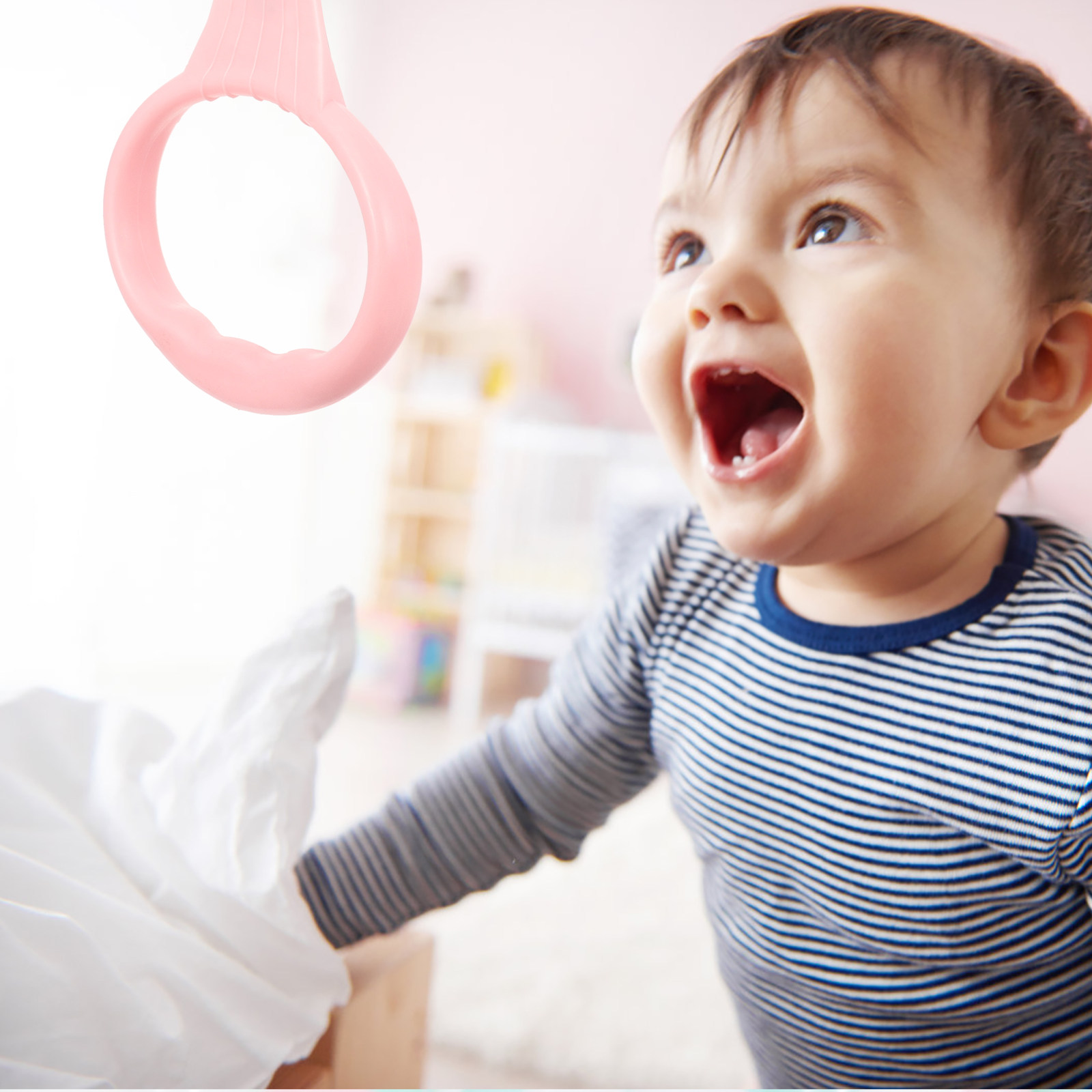 Baby Nursery Crib - 1Pair Baby Crib Pull Rings Nursery