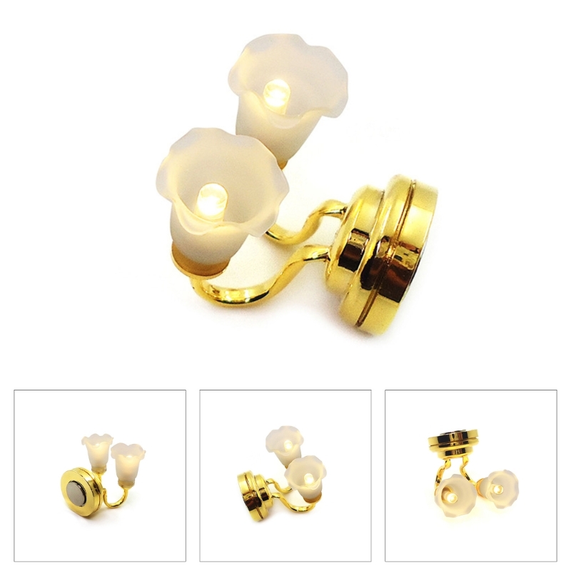 Baby Nursery Wall Lights - 1:12 Dollhouse Mini Living Room Bracket
