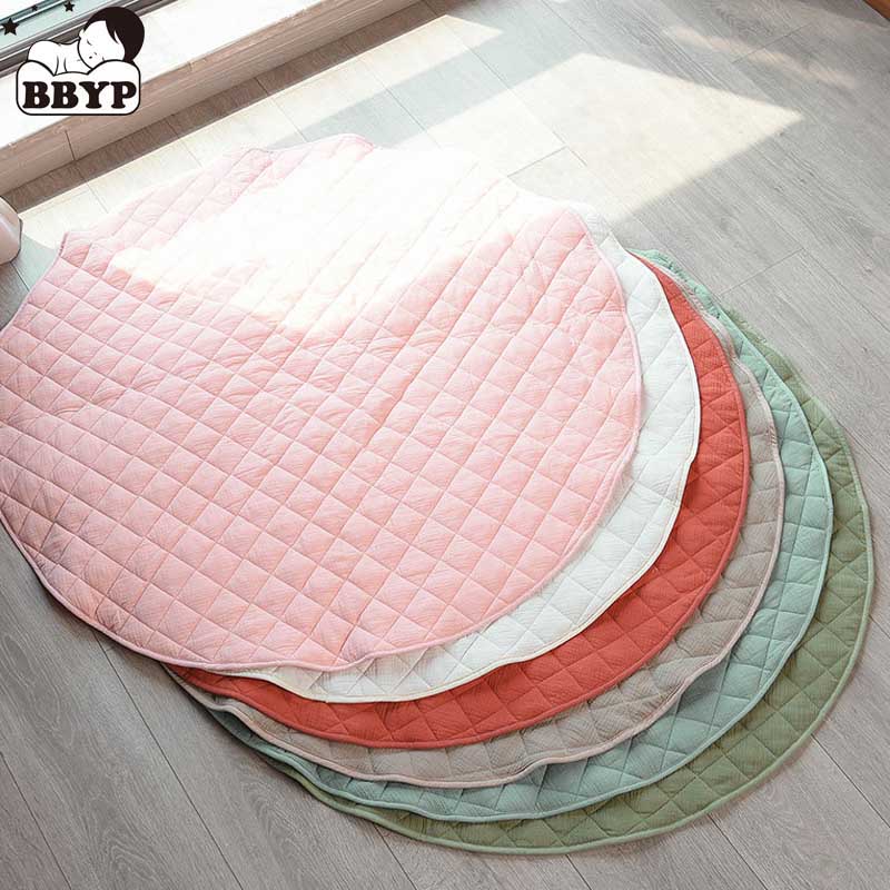 Soft Rug Nursery - 115cm Play Mat Lattice Baby Mat