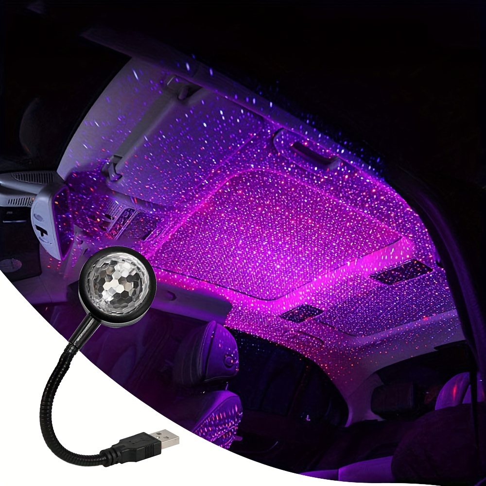 Night Light Projector Stars - vehicle LED Starry Sky Night Light,