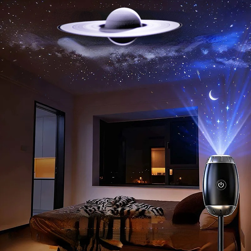Night Light Projector Stars - Mini Galaxy Star Projector Night Light