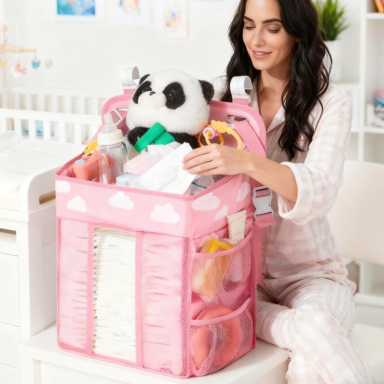 Crib Diaper Organizer Waterpro - Baby Nursery Crib review and price