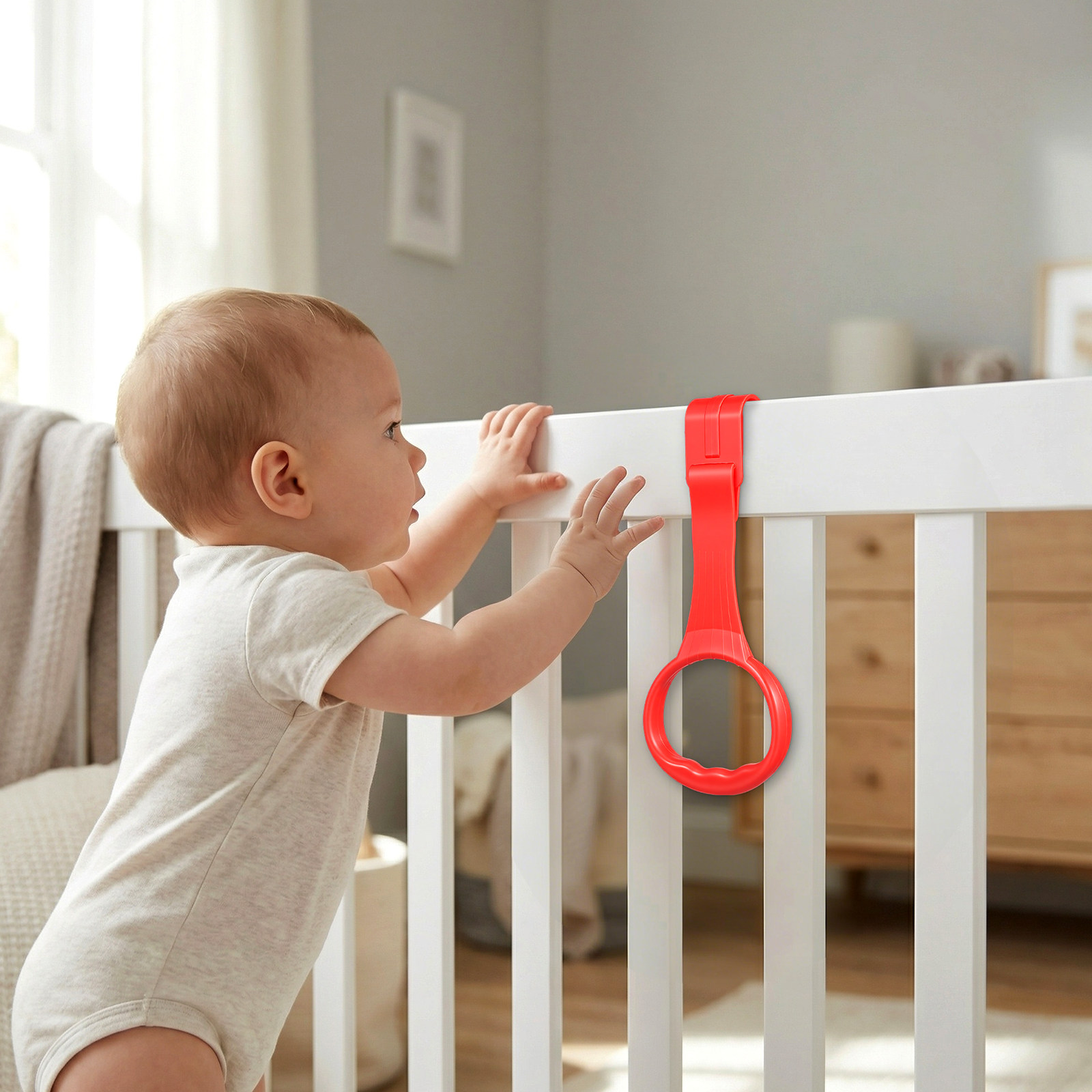 6Pcs Baby Cot Hanging Rings fo - Baby Nursery Crib review and price