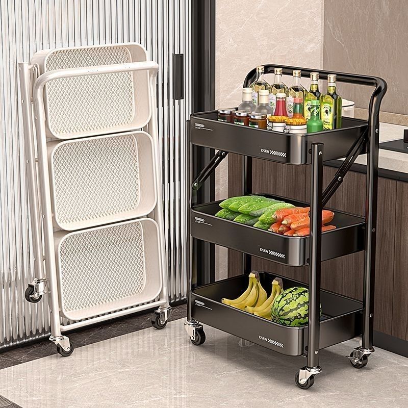 Multi-Scene Rolling Storage Ca - Baby Nursery Cart review and price