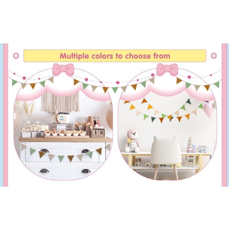  Soft Nursery Bunting Banners  - Baby Nursery Bunting review and price