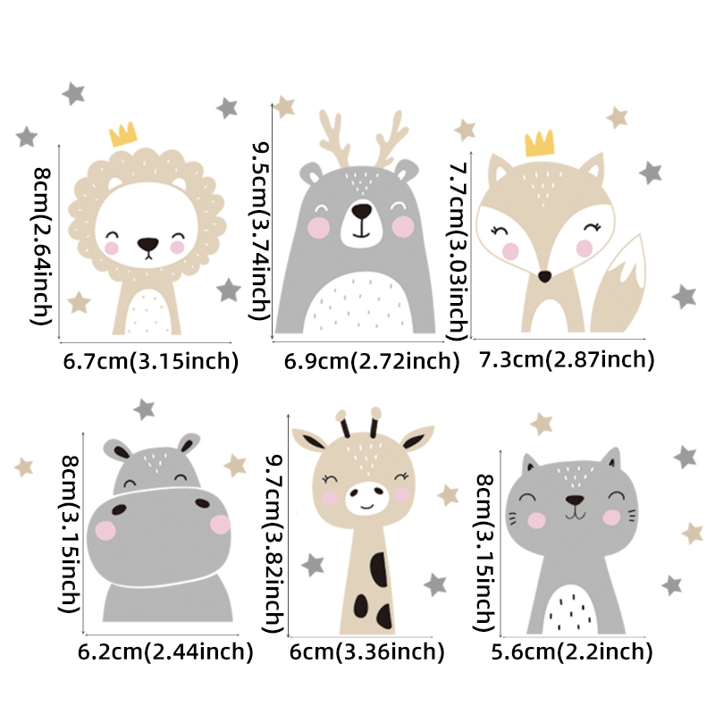 6pcs/set Boho Color Cute Smile - Baby Nursery Sets review and price