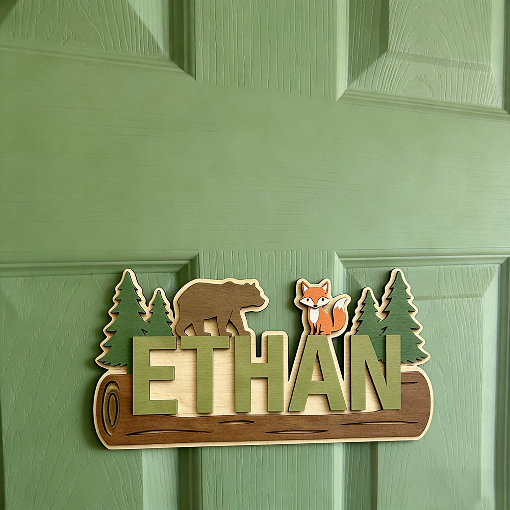 Woodland Forest Animal Persona - Animals Baby Nursery review and price
