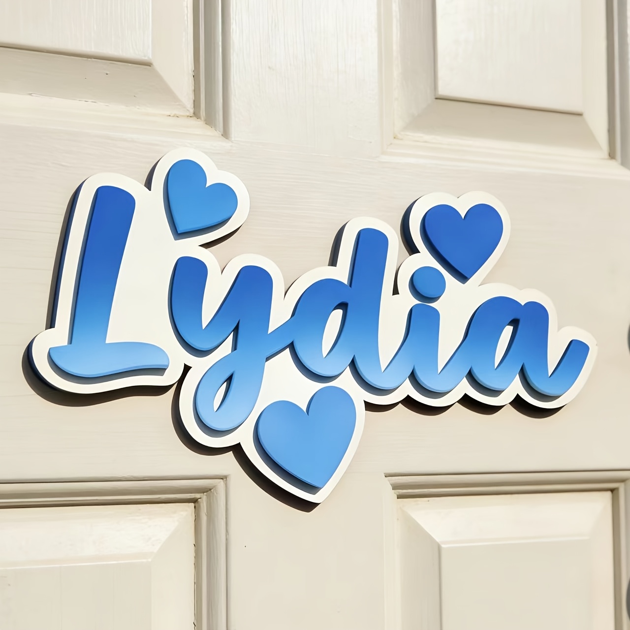 Personalized Gradient Heart Na - Baby Nursery Name review and price
