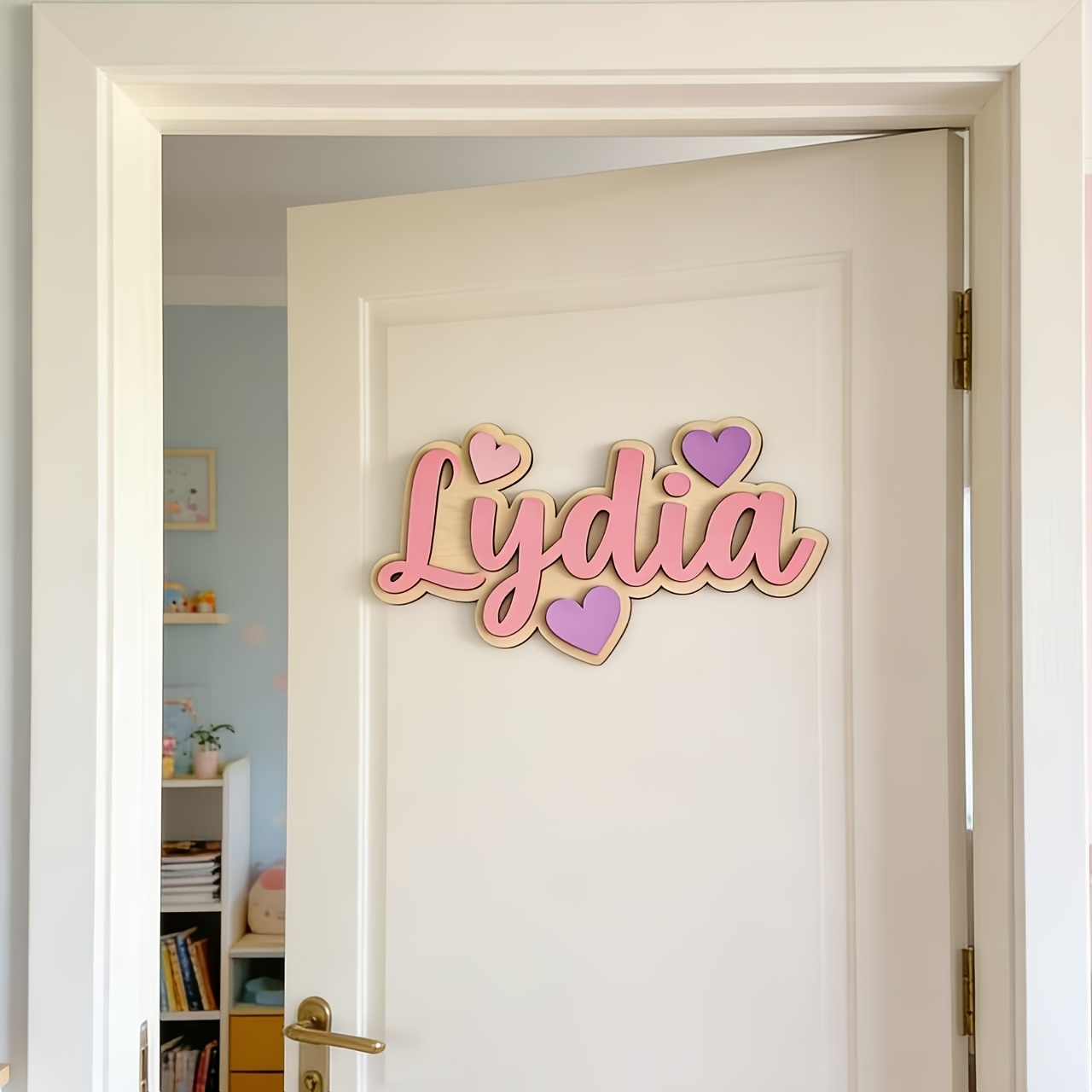 Personalized Gradient Heart Na - Baby Nursery Name review and price