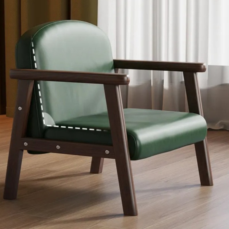 Waxed Leather Kids Armchair To - Baby Nursery Chair review and price
