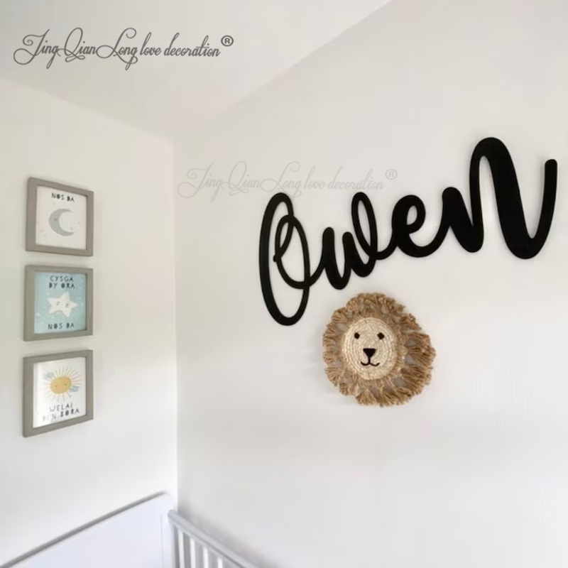 Custom Decorative Wooden Sign  - Baby Nursery Name Letters review and price