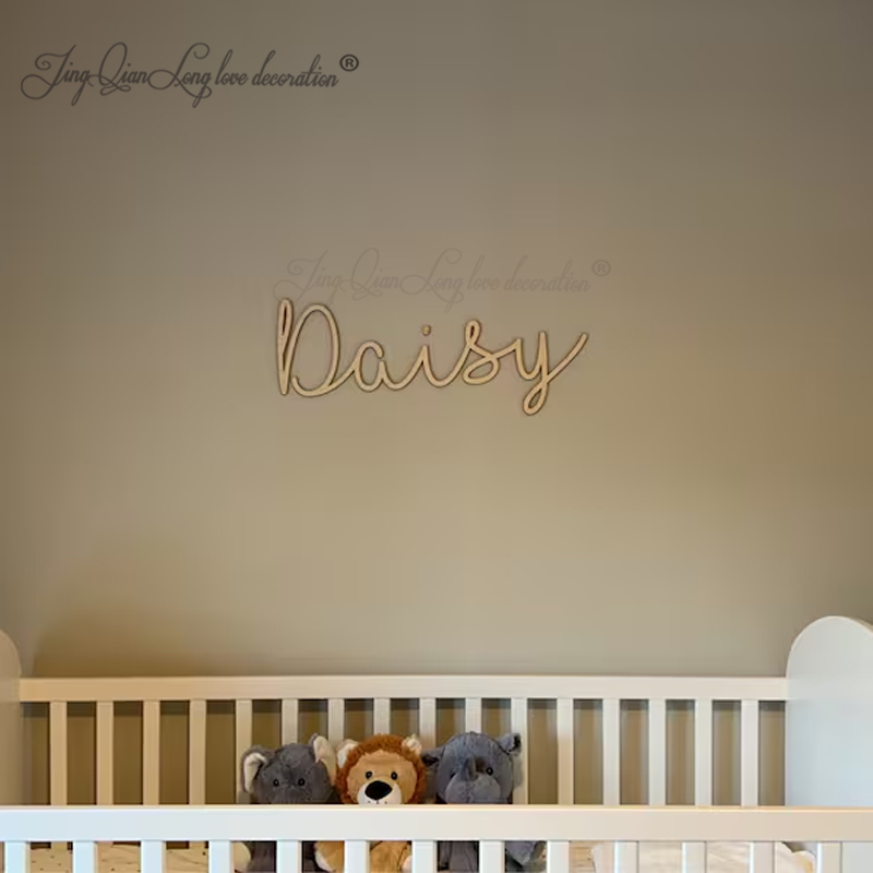 Custom Decorative Wooden Sign  - Baby Nursery Name Letters review and price
