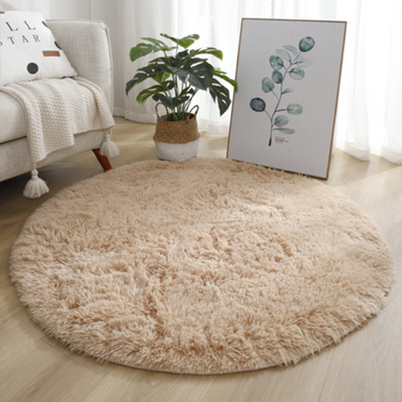 Super Soft Fluffy Round Rug Pl - Soft Rug Nursery review and price