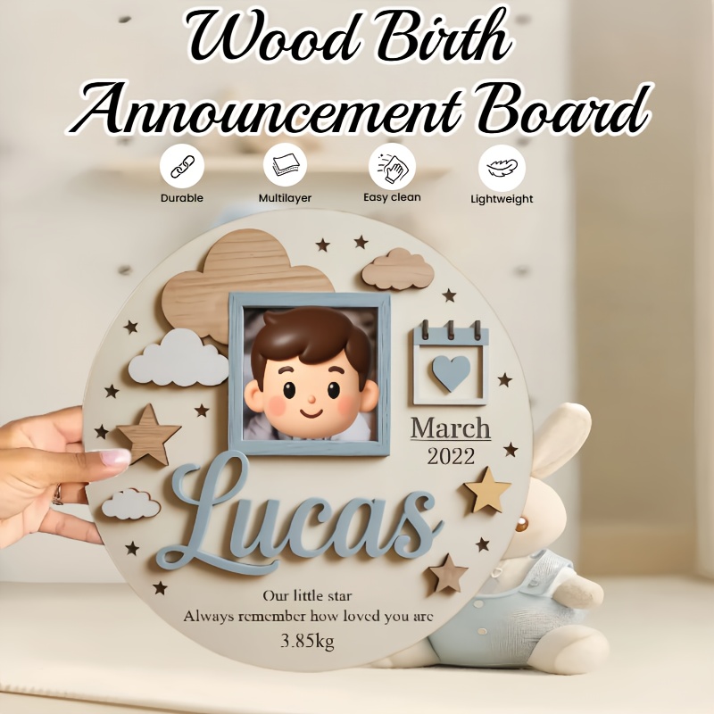 Personalized Baby Photo Frame, - Baby Nursery Name review and price