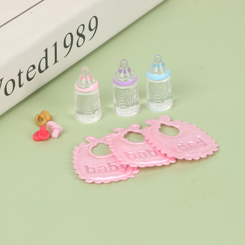 3PCS 1:12 Dolls House Miniatur - Baby Nursery Sets review and price