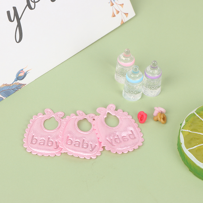 3PCS 1:12 Dolls House Miniatur - Baby Nursery Sets review and price