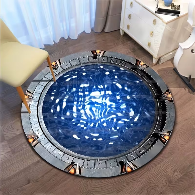 Galaxy-Inspired Round Rug Soft - Soft Rug Nursery review and price