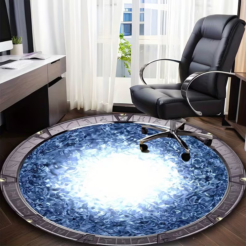 Galaxy-Inspired Round Rug Soft - Soft Rug Nursery review and price