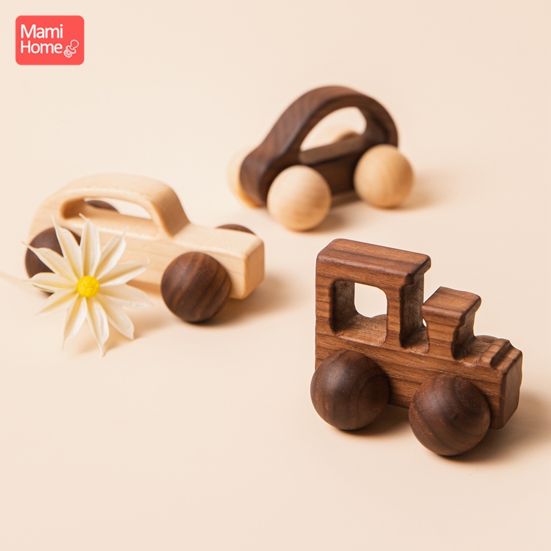 1pc Wooden Car Baby Toys BPA F - Baby Nursery Hospital review and price