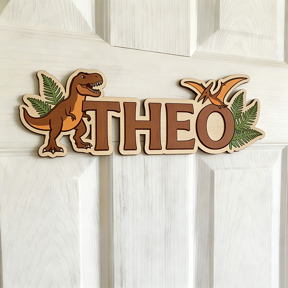 Personalized Dinosaur Name Sig - Baby Nursery Name review and price