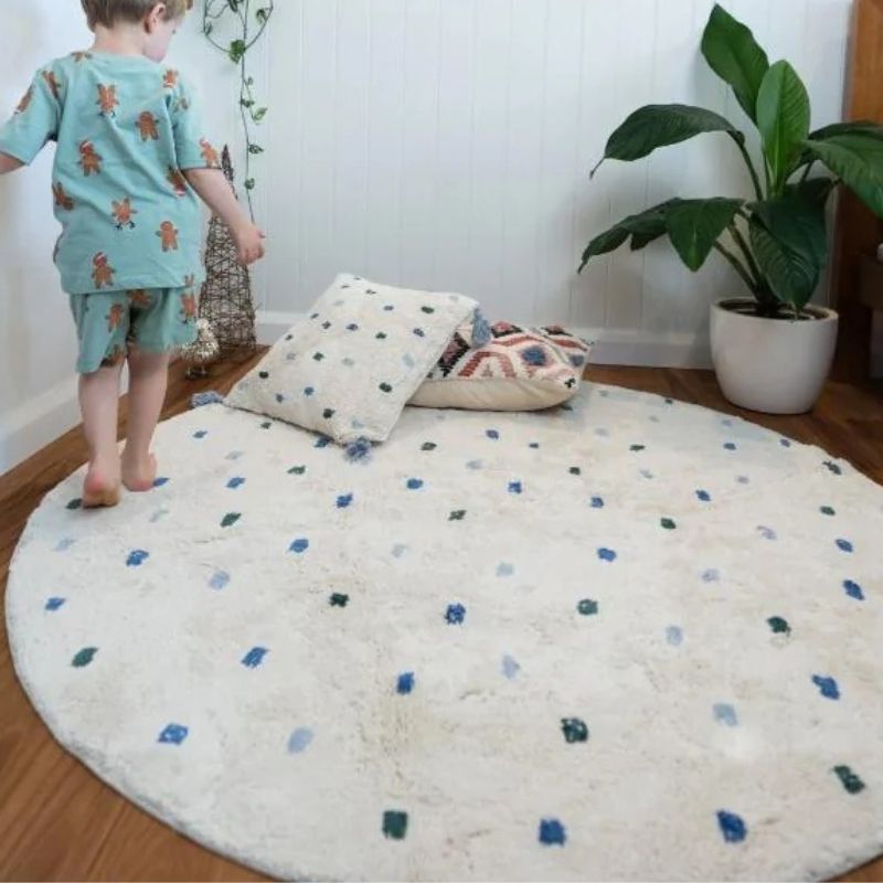 Dot Fluffy Carpet Living Room  - Soft Rug Nursery review and price