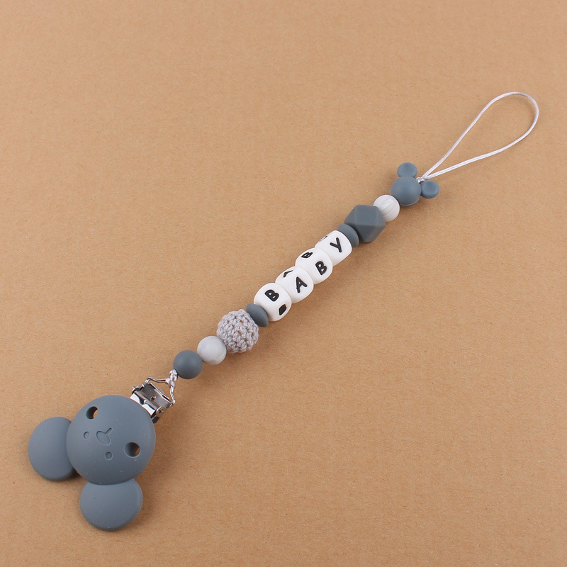 Baby Pacifier Clips Holder Sil - Baby Nursery Hospital review and price