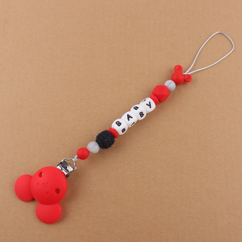 Baby Pacifier Clips Holder Sil - Baby Nursery Hospital review and price