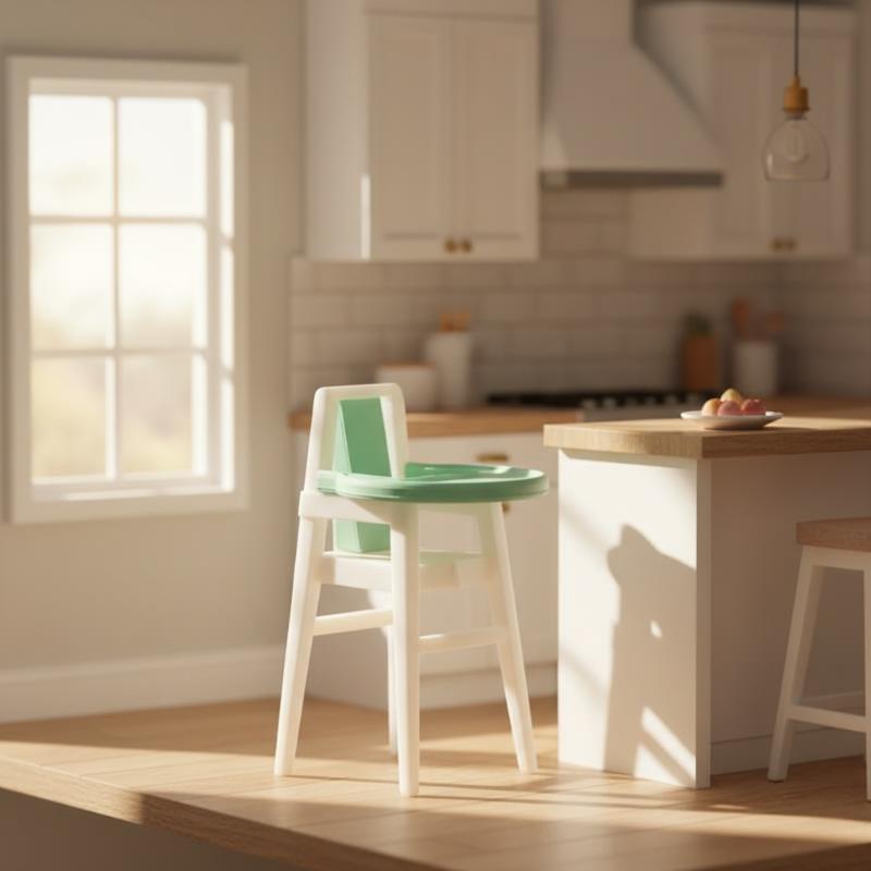 Miniature 1/12 Scale Dollhouse - Baby Nursery Chair review and price