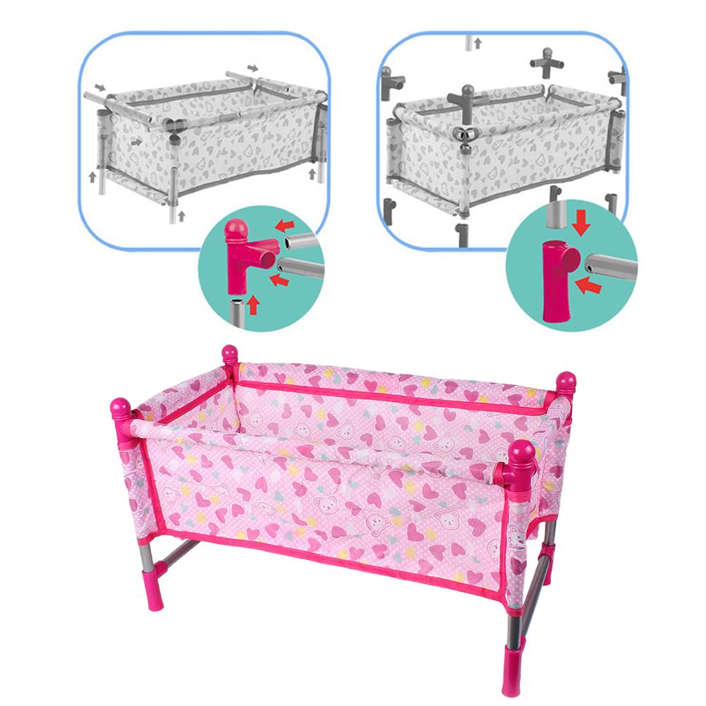 Toy Bed Simulation Baby Doll B - Baby Nursery Crib review and price