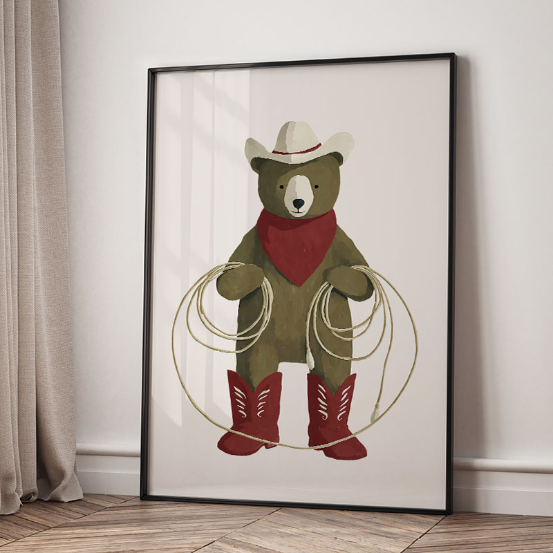 Funny Cartoon Animal Car Ballo - Baby Nursery Wall Art review and price