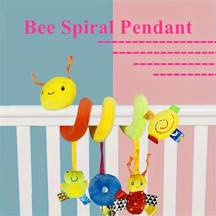 Cute Bee Hanging Toy for Baby  - Baby Nursery Crib review and price