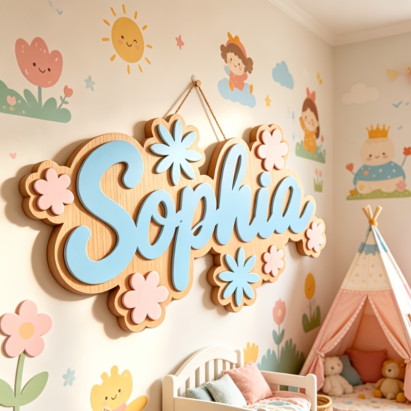 Personalized Floral Themed Nam - Baby Nursery Name review and price