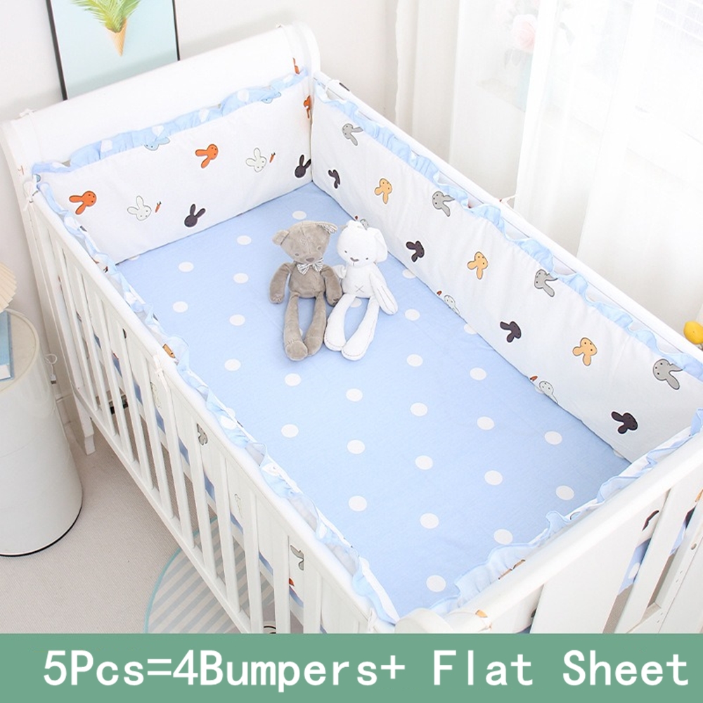 5Pcs Crib Bedding Set Girl Bab - Baby Nursery Sets review and price