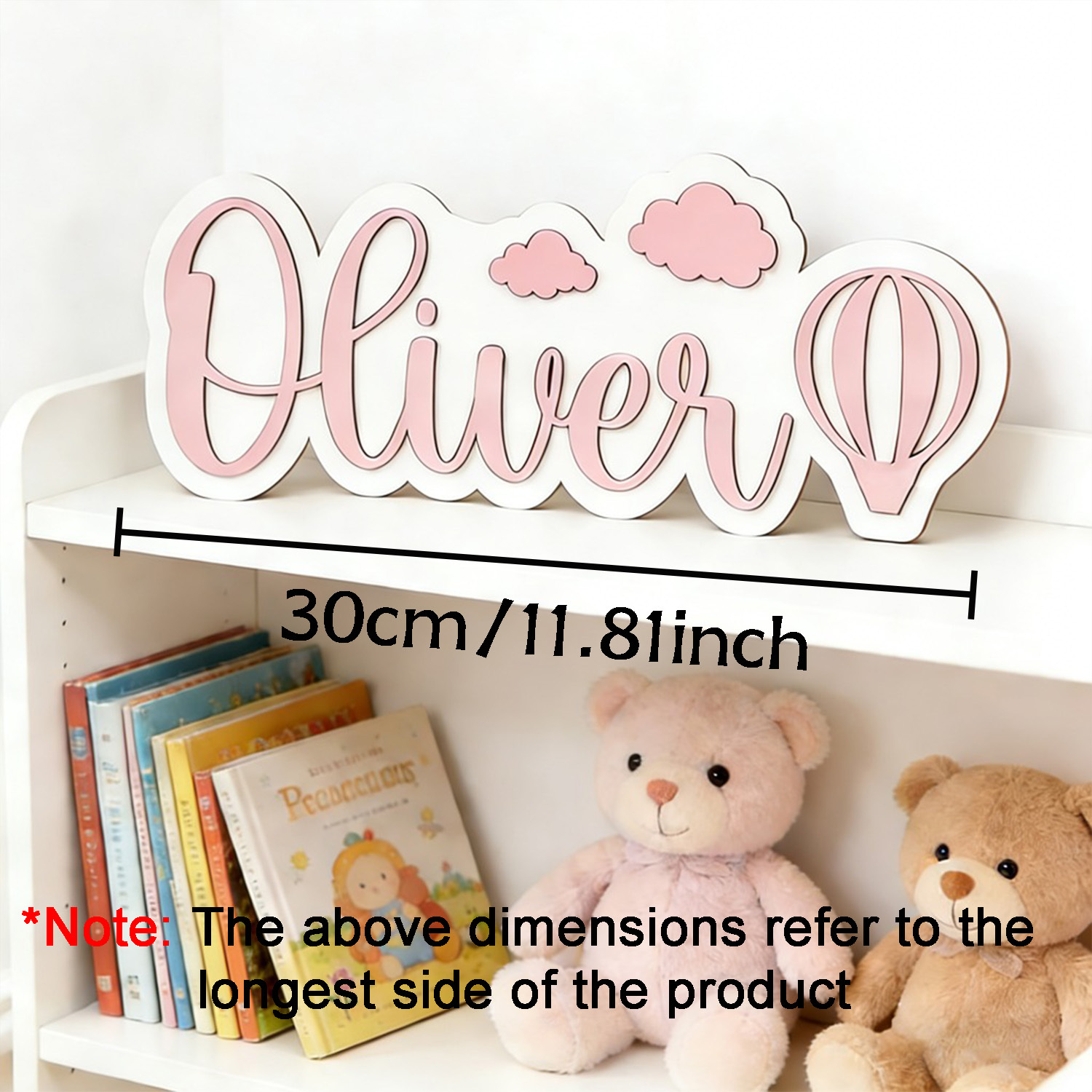Personalized Hot Air Balloon & - Baby Nursery Name review and price