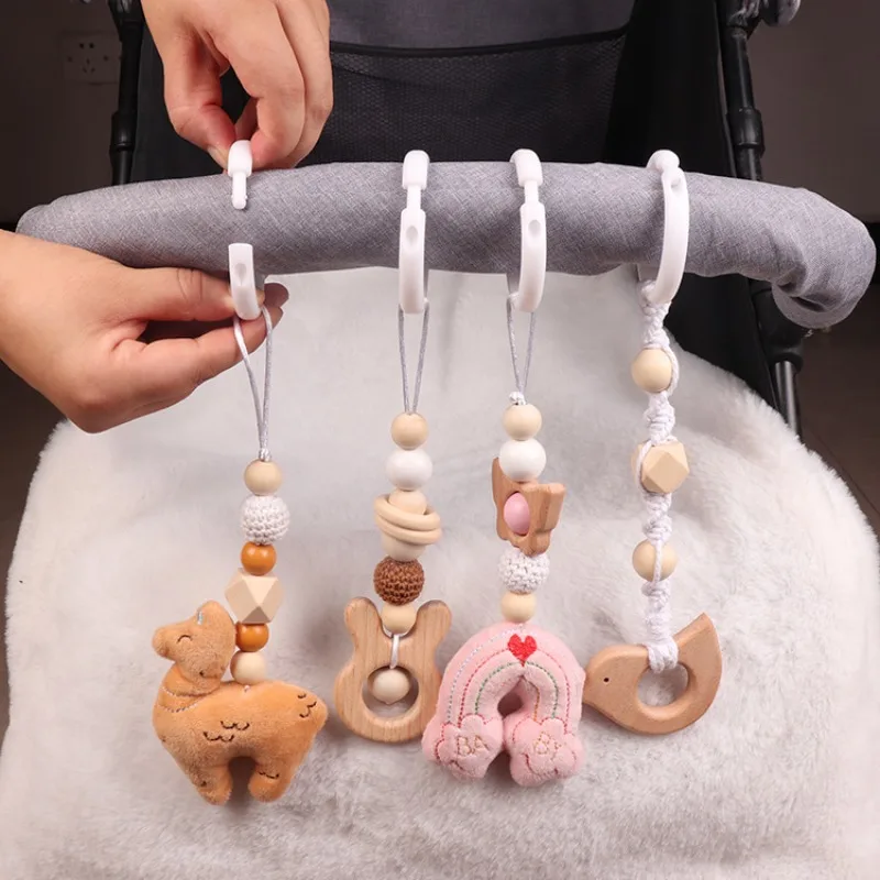 6Pcs Wooden Baby Toys Wooden B - Baby Nursery Hospital review and price