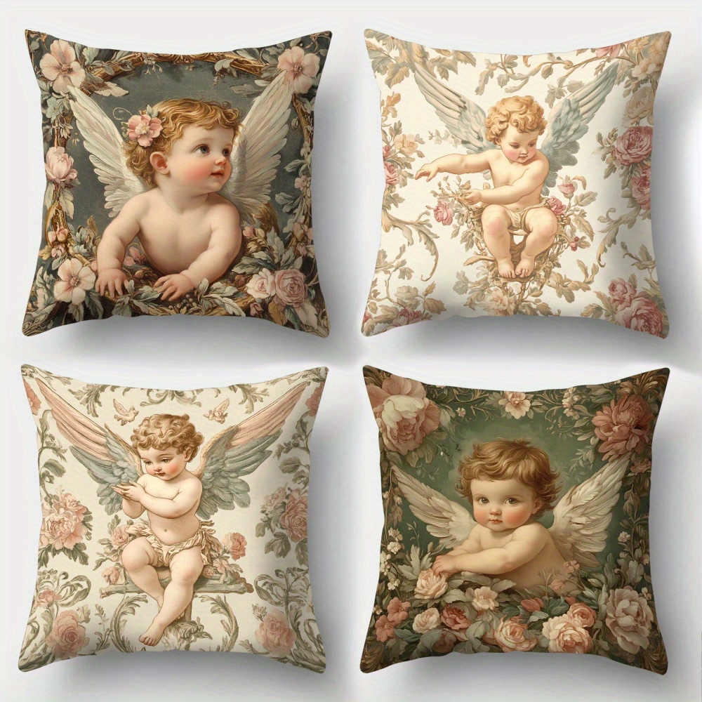 Printed Angel Floral Pillow Co - Baby Nursery Sets review and price