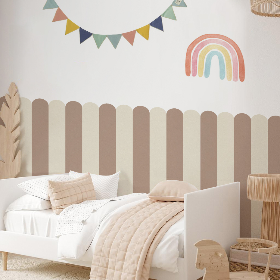 Multicolor Vertical Striped Ar - Baby Nursery Wall Art review and price