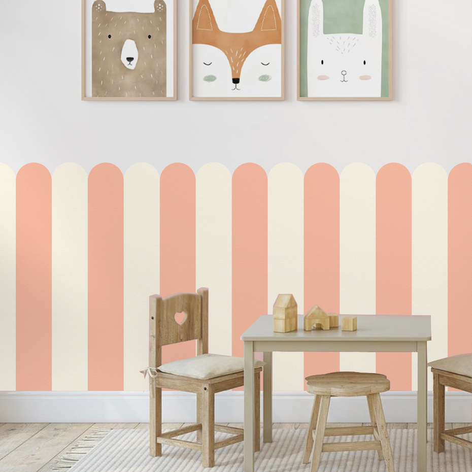 Multicolor Vertical Striped Ar - Baby Nursery Wall Art review and price