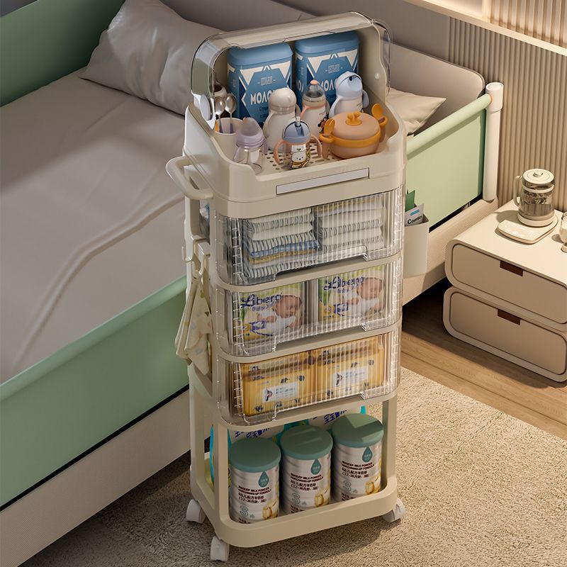 Multi-layer Rolling Baby Cart  - Baby Nursery Cart review and price